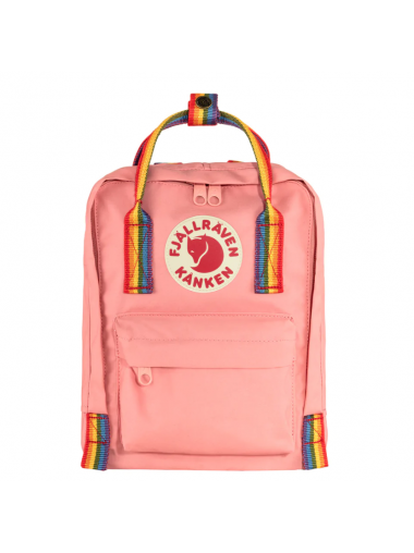 Fjallraven Kanken Rainbow - Pink / Mini
